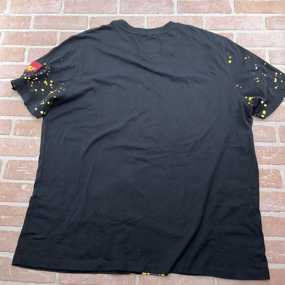 Born‎ Fly T-Shirt Men 3XLarge Black Multi THE INCREDIBLE...SUPER FLY Embroidered - Picture 8 of 10